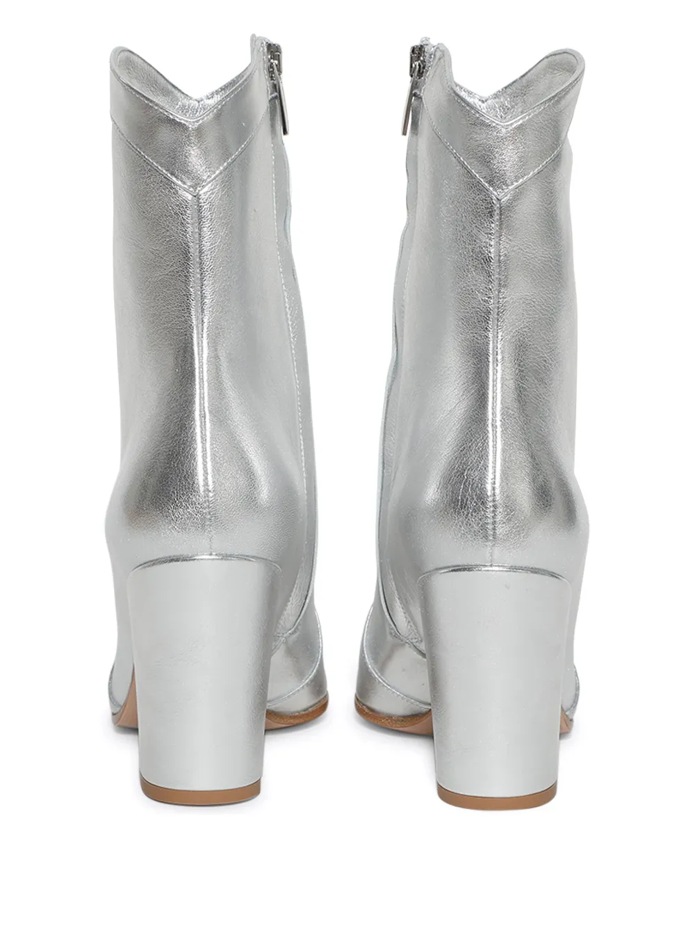 Gianvito Rossi 85mm West boots Silver