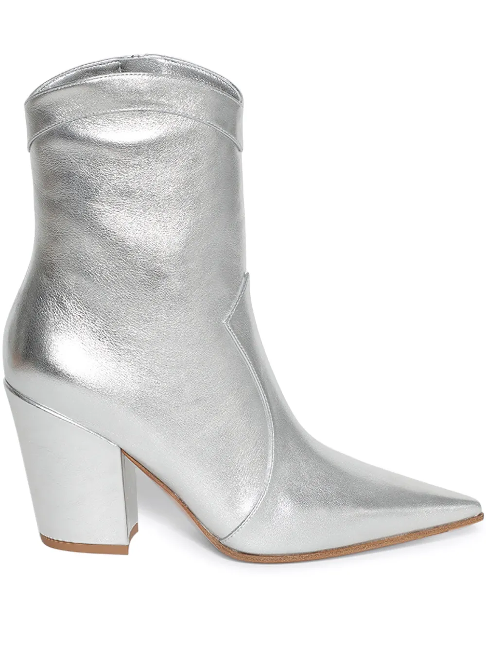 Gianvito Rossi 85mm West boots Silver