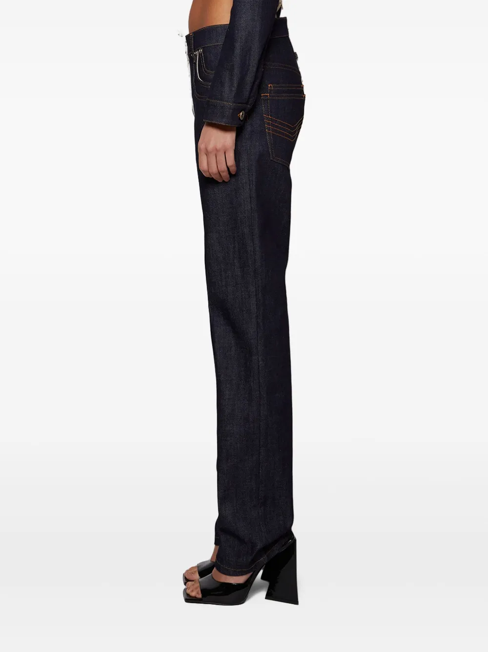 JEAN PAUL GAULTIER STRAIGHT-LEG JEANS 