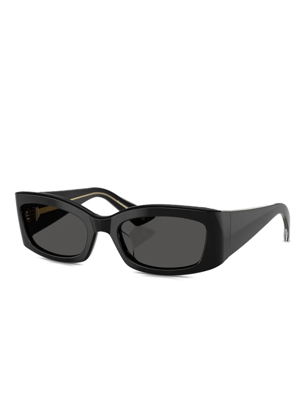 KHAITE x Oliver Peoples square-frame sunglasses - Zwart