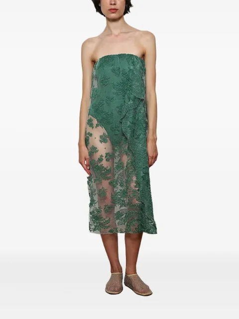 Christopher Esber floating lace dress 24043313 - 1