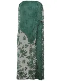 Christopher Esber floating lace dress - Green