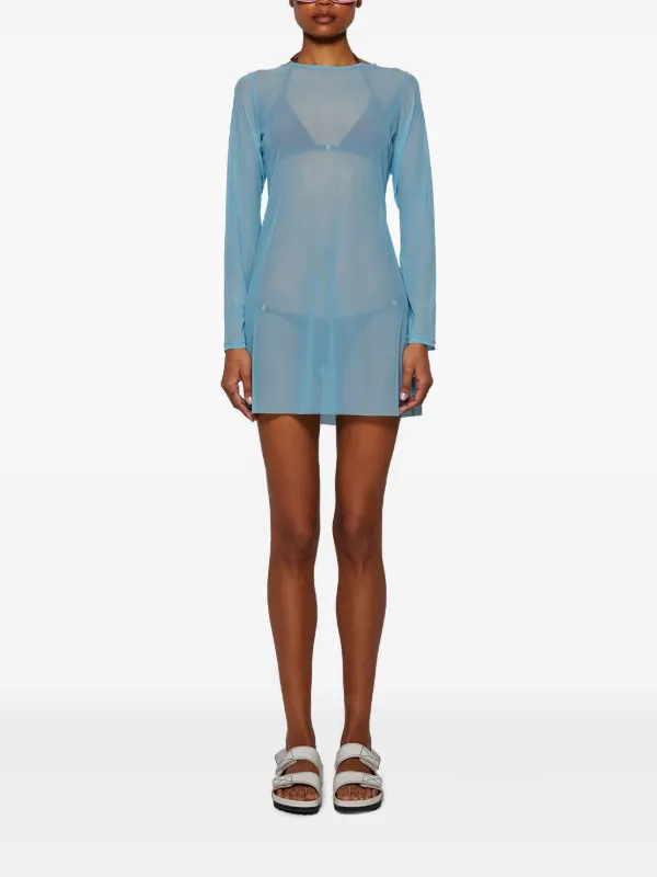 BOUND Gisele Mini Dress | Blue | FARFETCH NO