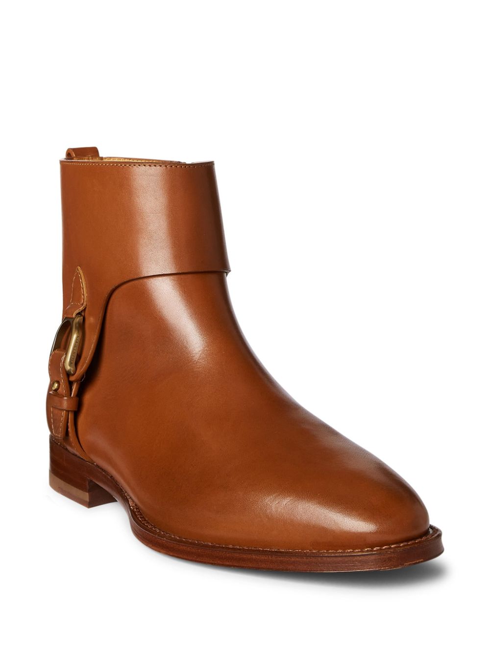 Ralph Lauren Collection 25mm Reanne ankle boots Brown