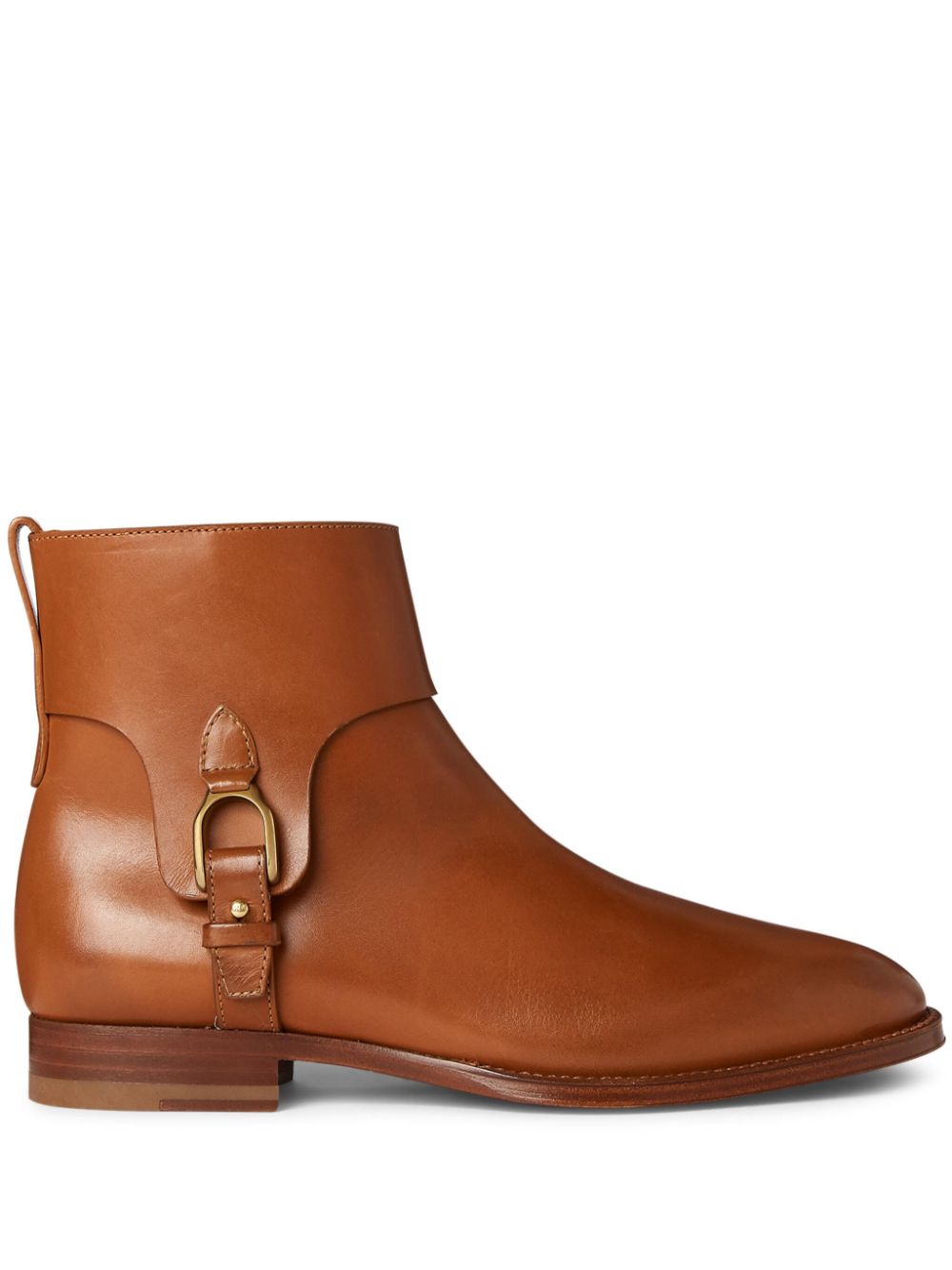 Ralph Lauren Collection 25mm Reanne ankle boots Brown