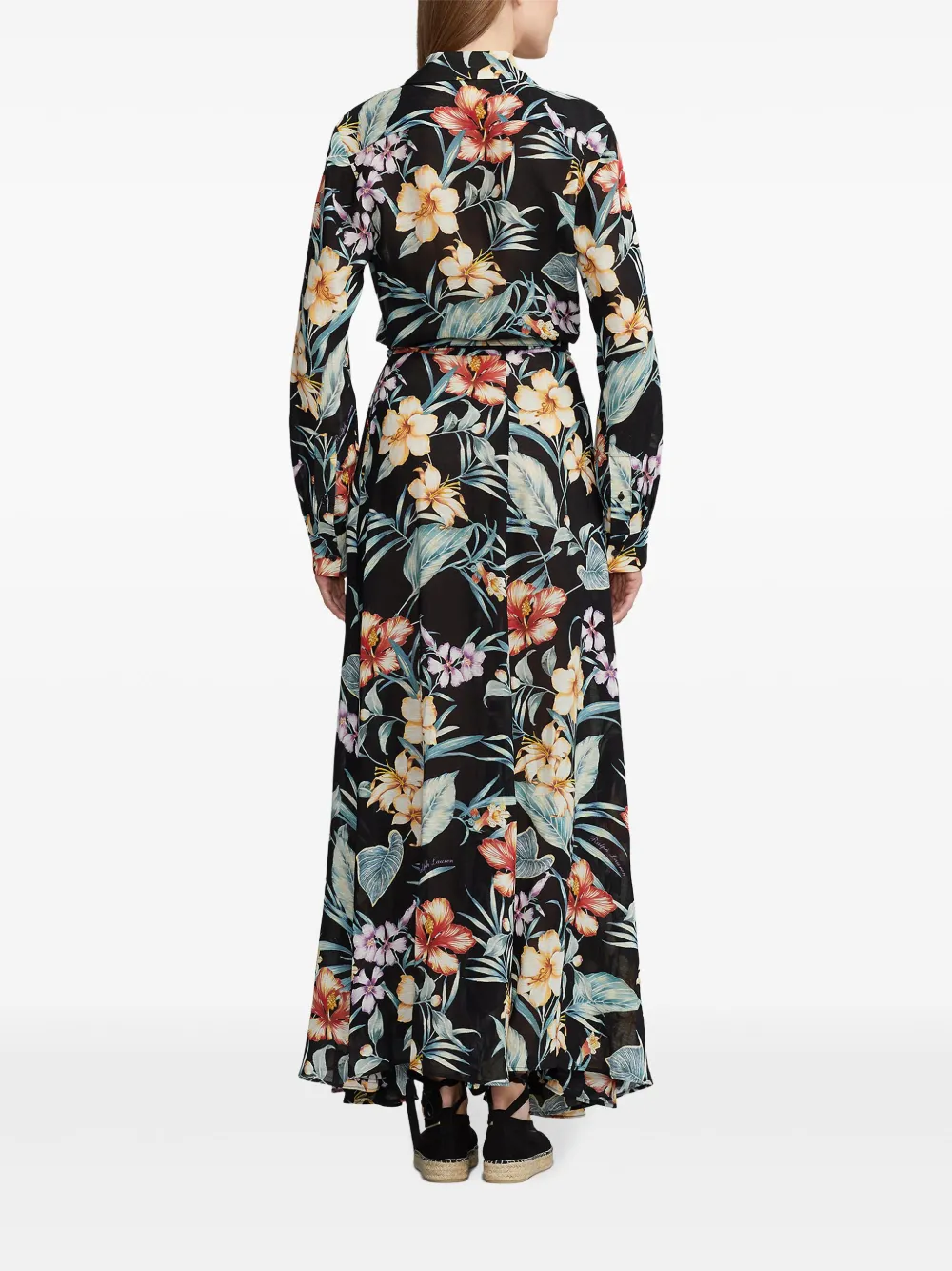 Ralph Lauren Collection Aniyah jurk Zwart