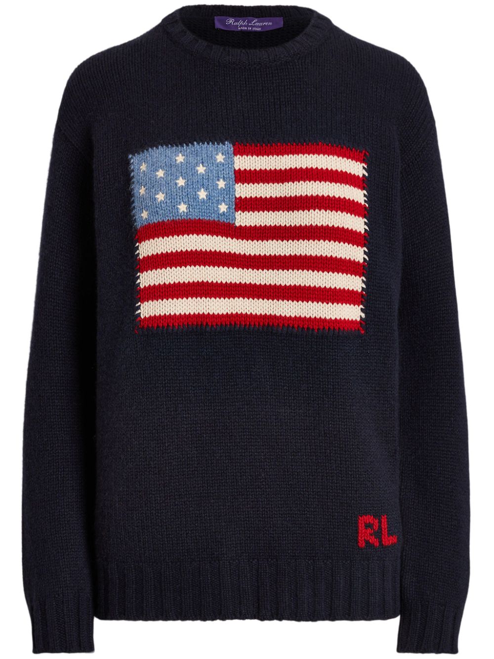 Flag cashmere sweater