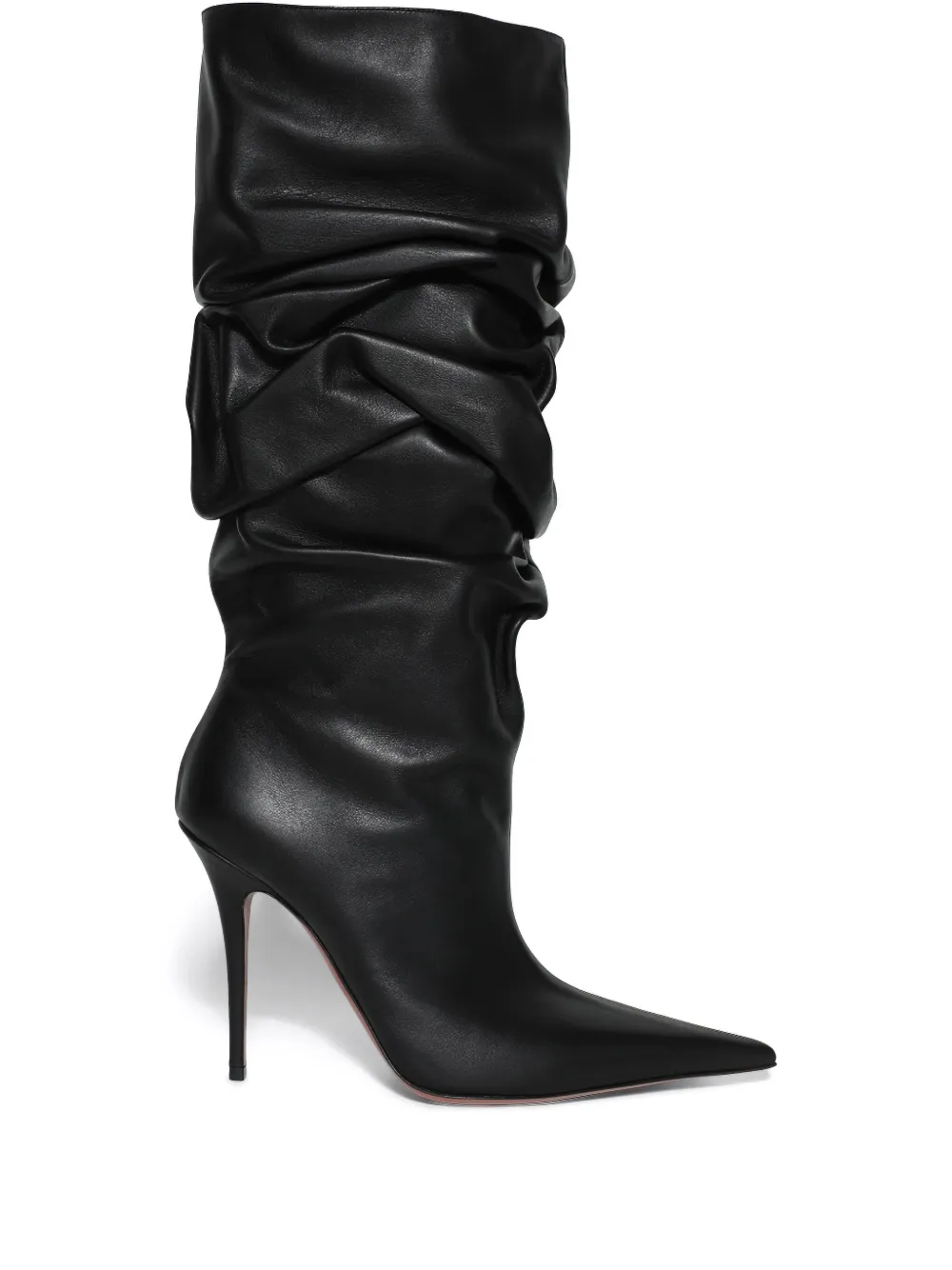 Amina Muaddi 105mm Anok boots – Black