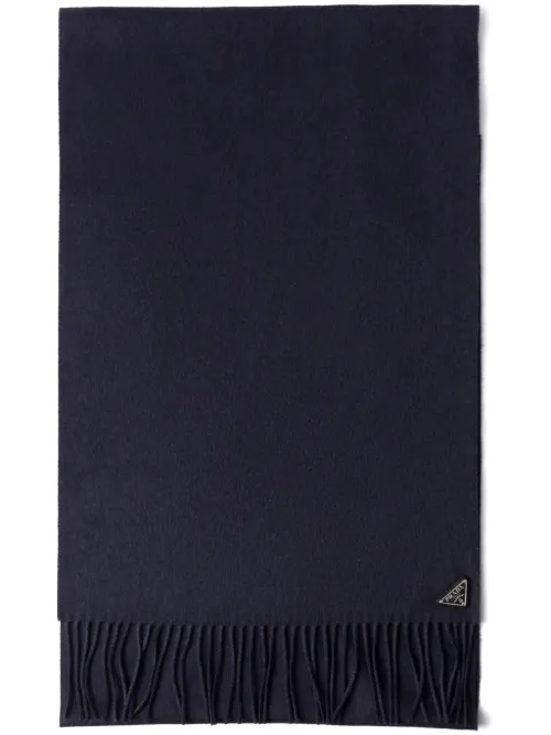 Écharpe à plaque logo - Prada - Modalova