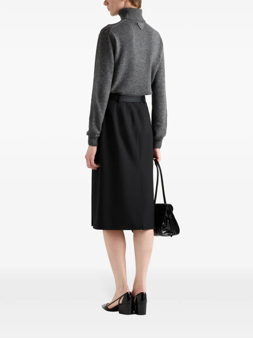 Prada Kasjmier coltrui Grijs