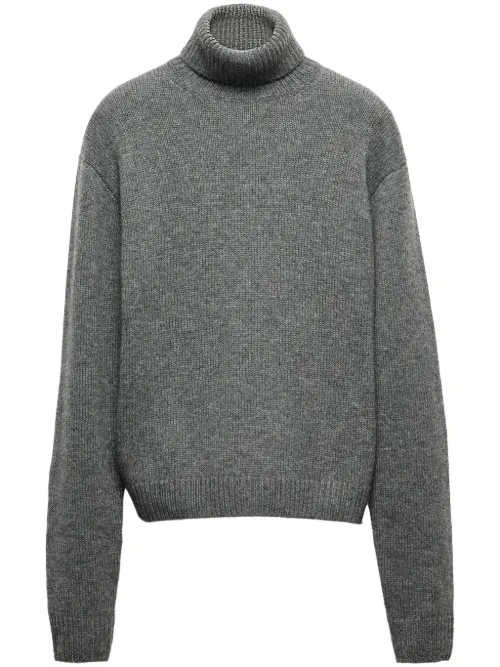 Pull en cachemire à col roulé - Prada - Modalova