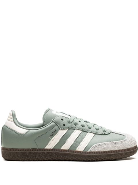 hype adidas Samba OG "Silver Green Chalk White" sneakers 