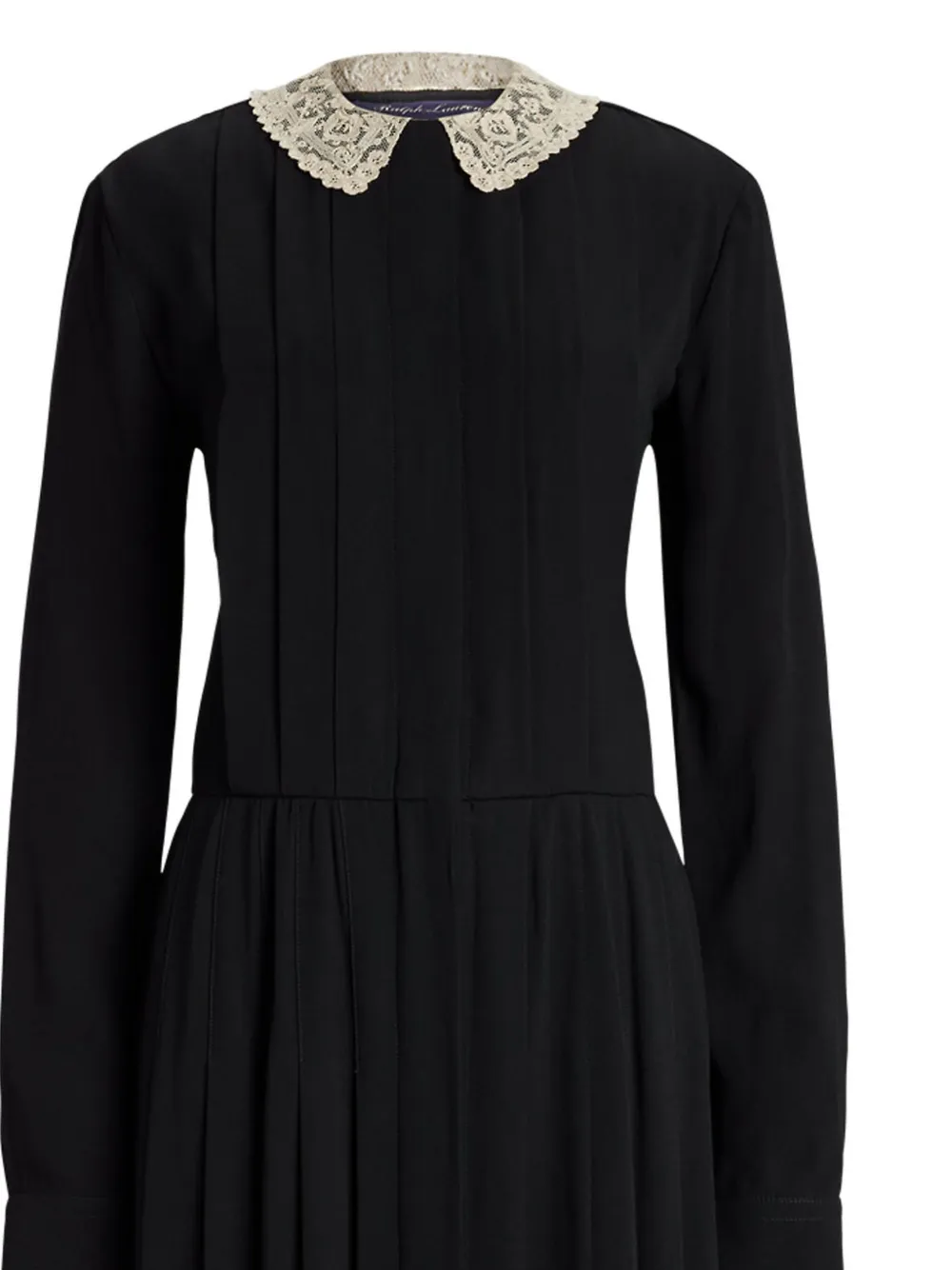 Ralph Lauren Collection Whitley dress - Zwart