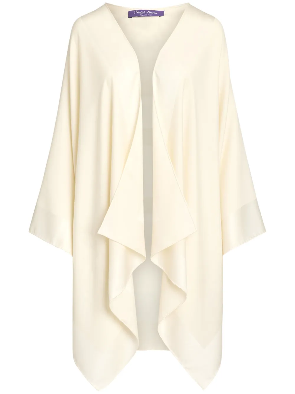 Ralph Lauren Collection Sciarpa con orli a contrasto - Toni neutri