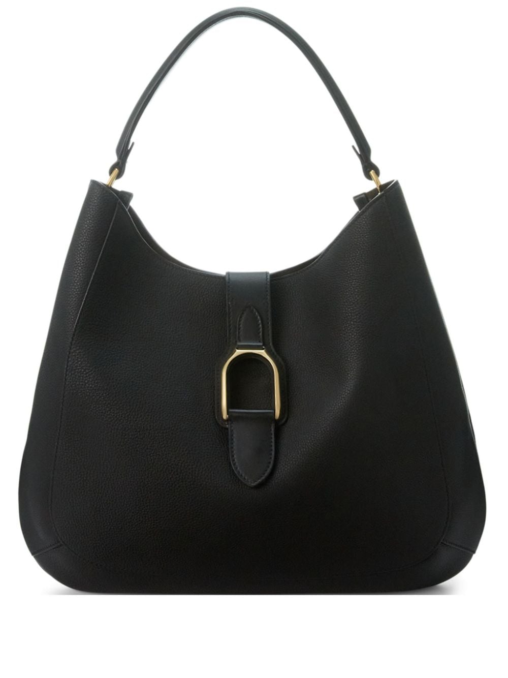 Ralph Lauren Wellington Shoulder Bag In Black