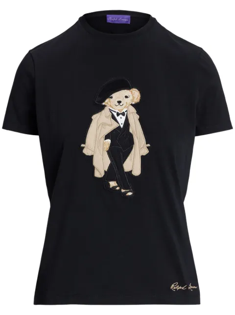 Ralph Lauren Collection Trench Polo Bear cotton T-shirt