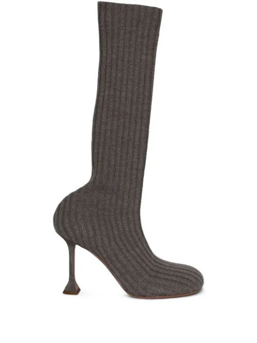 Bottines Veneda 90 mm - Amina Muaddi - Modalova