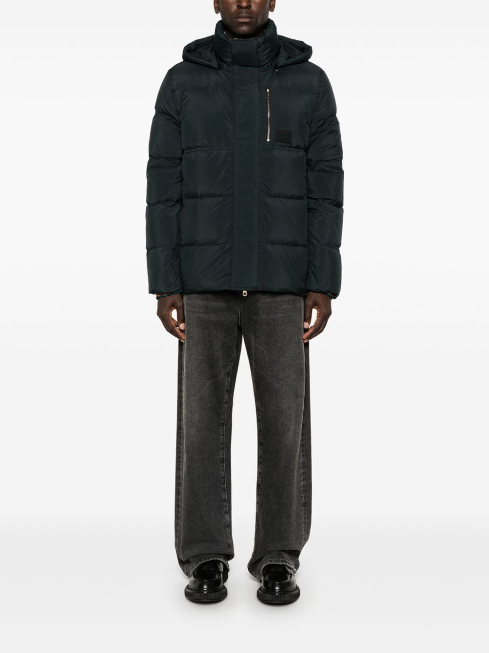 Paul Smith water-repellent down coat - Blauw