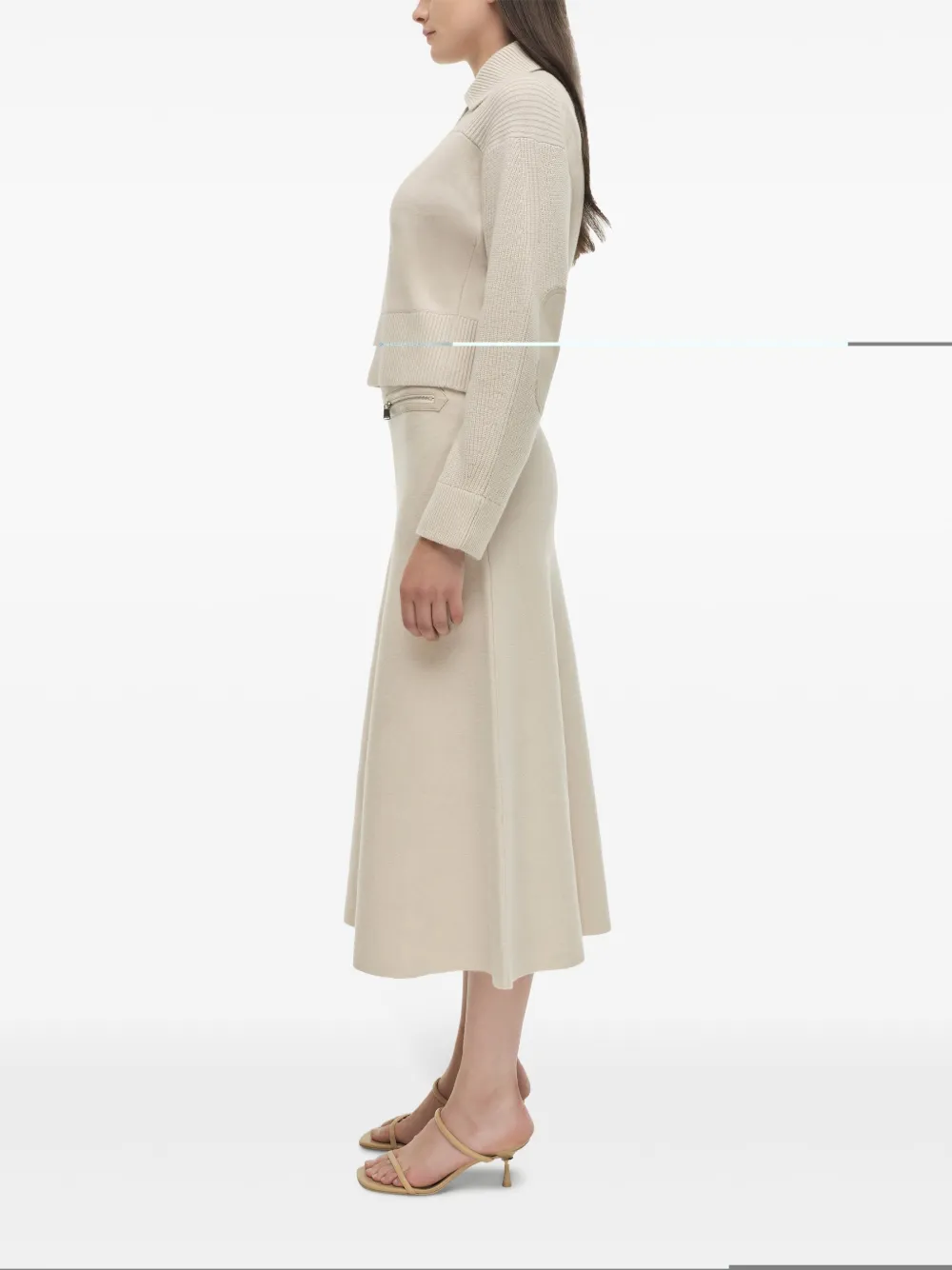 Shop Simkhai Kellie Jumper In Neutrals