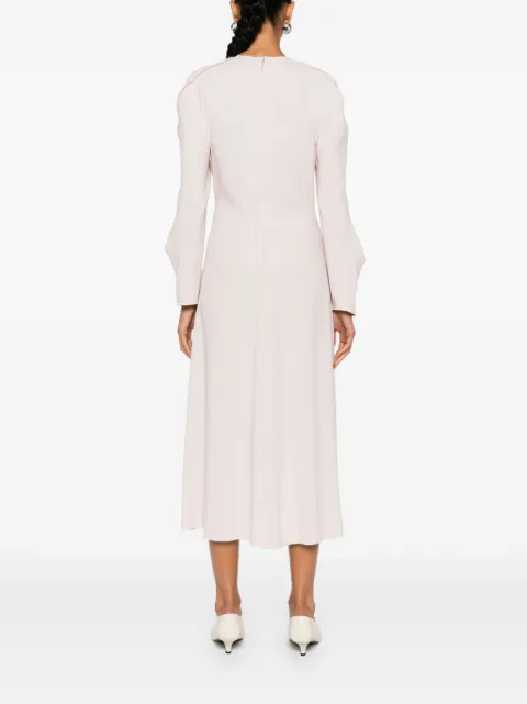 Victoria Beckham crepe midi dress 1424WDR005959A - 3
