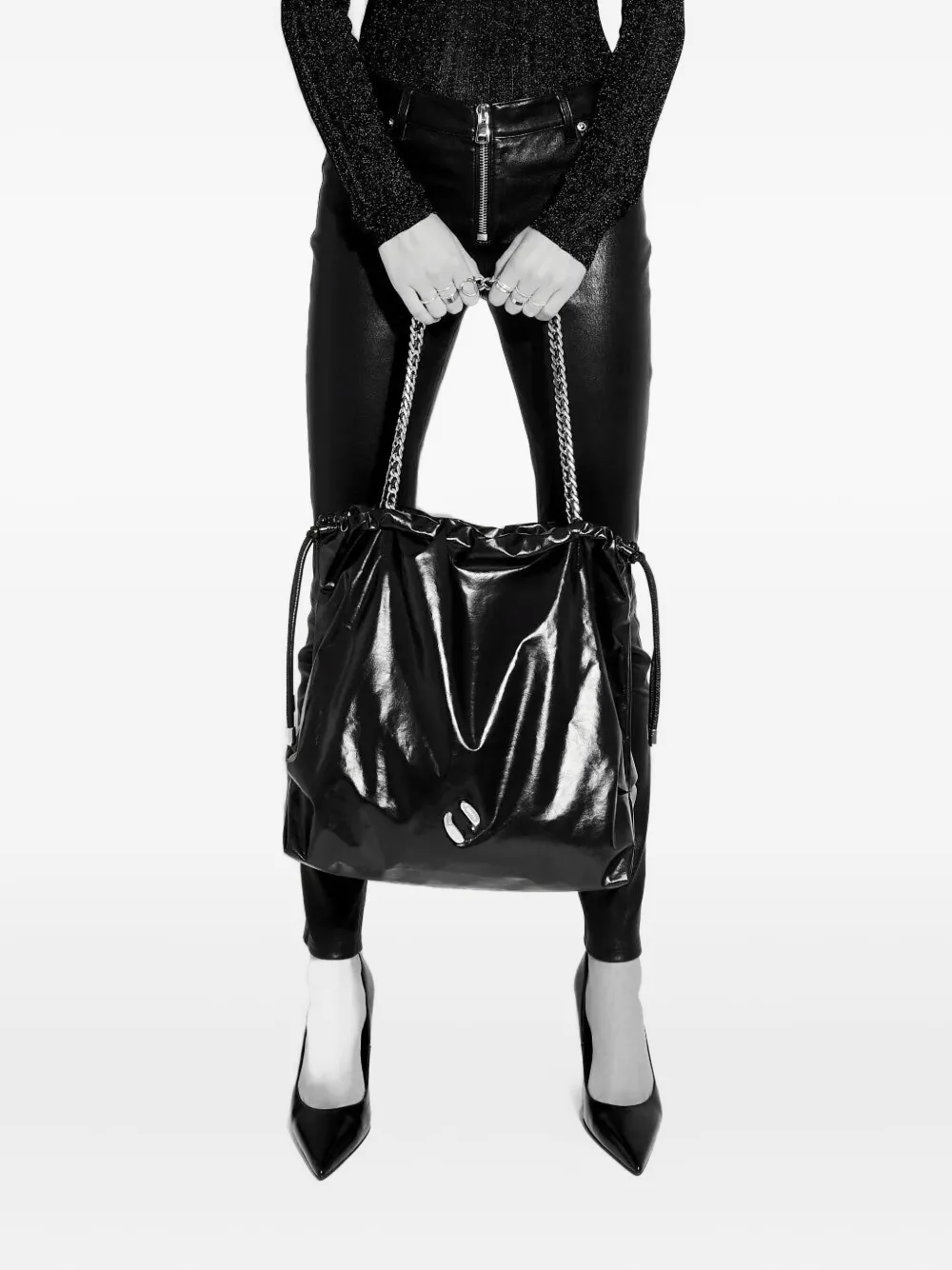 Rebecca Minkoff Zero Gravity Tote Bag In Black