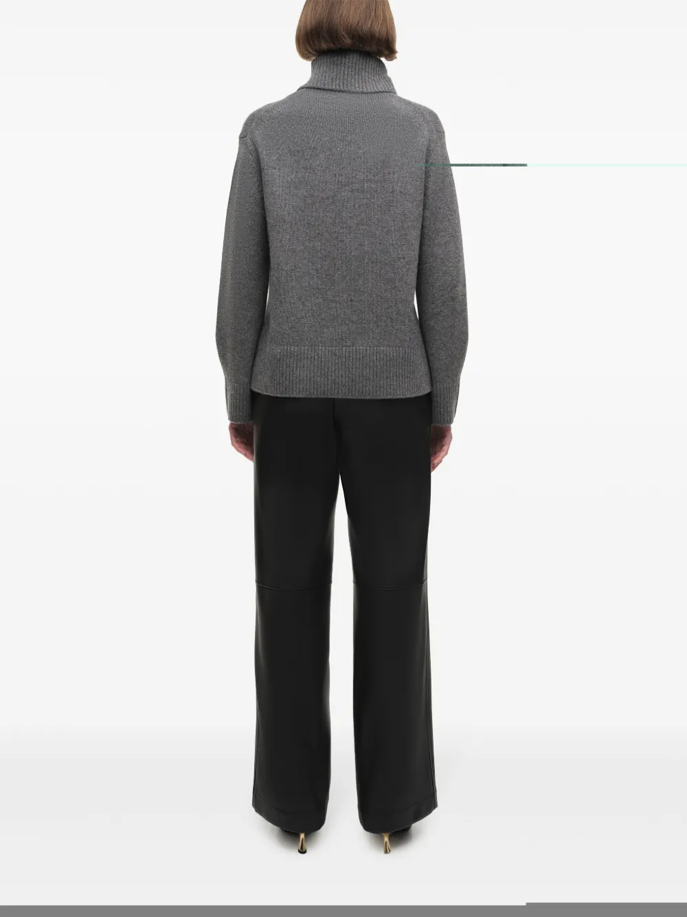 Simkhai Katy Turtleneck Sweater In Grey