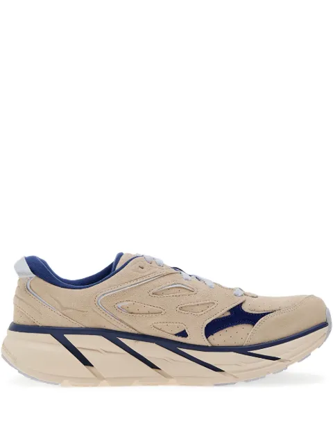 HOKA Clifton L Suede "Oat Milk"