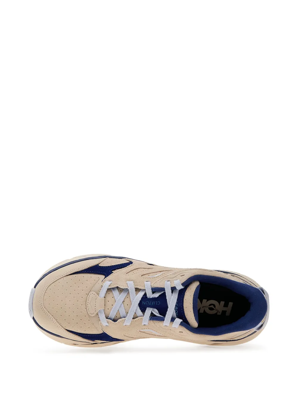 HOKA Clifton L Suede "Oat Milk" Neutrals