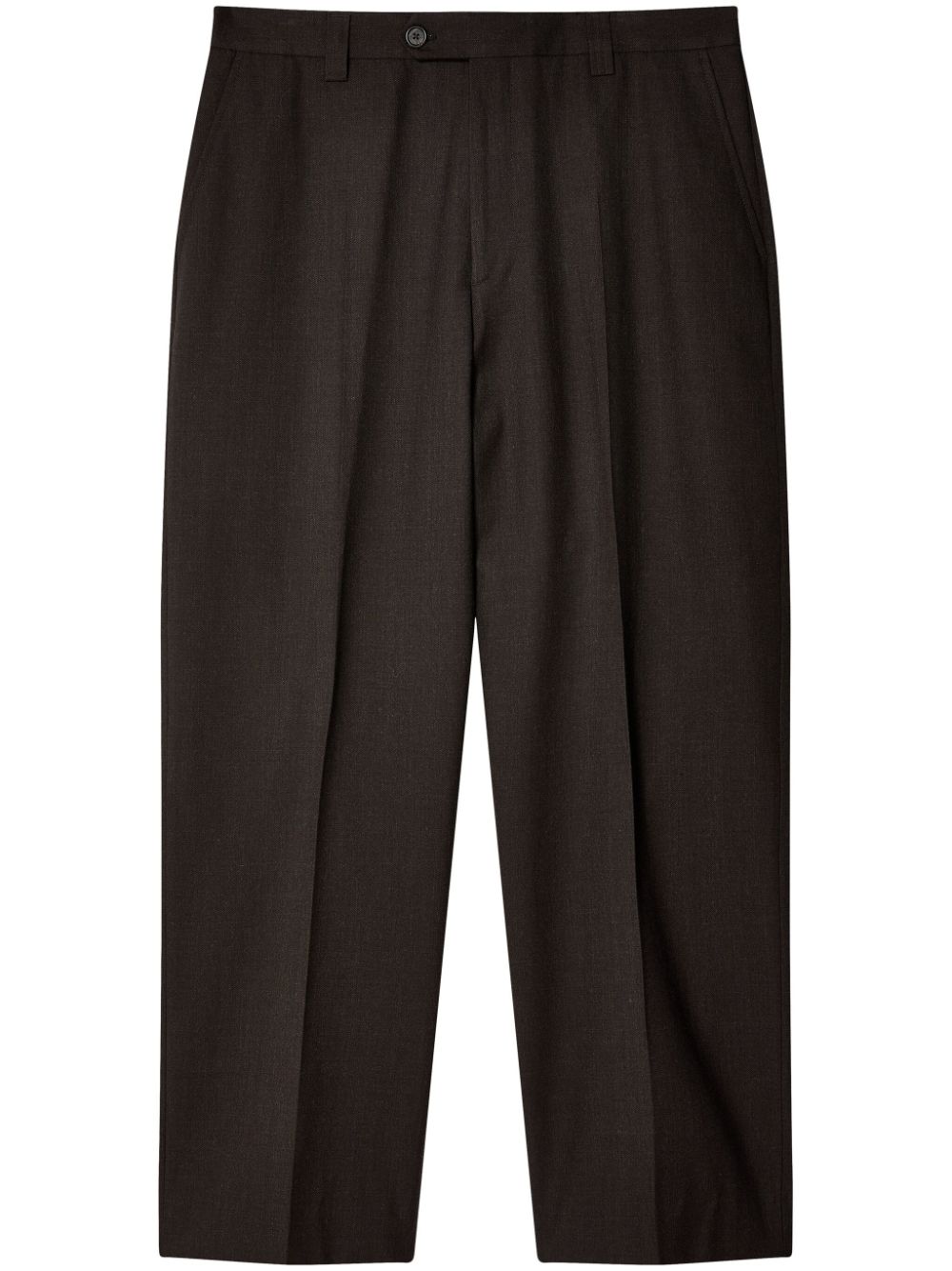 mfpen wool tailored trousers - Brown