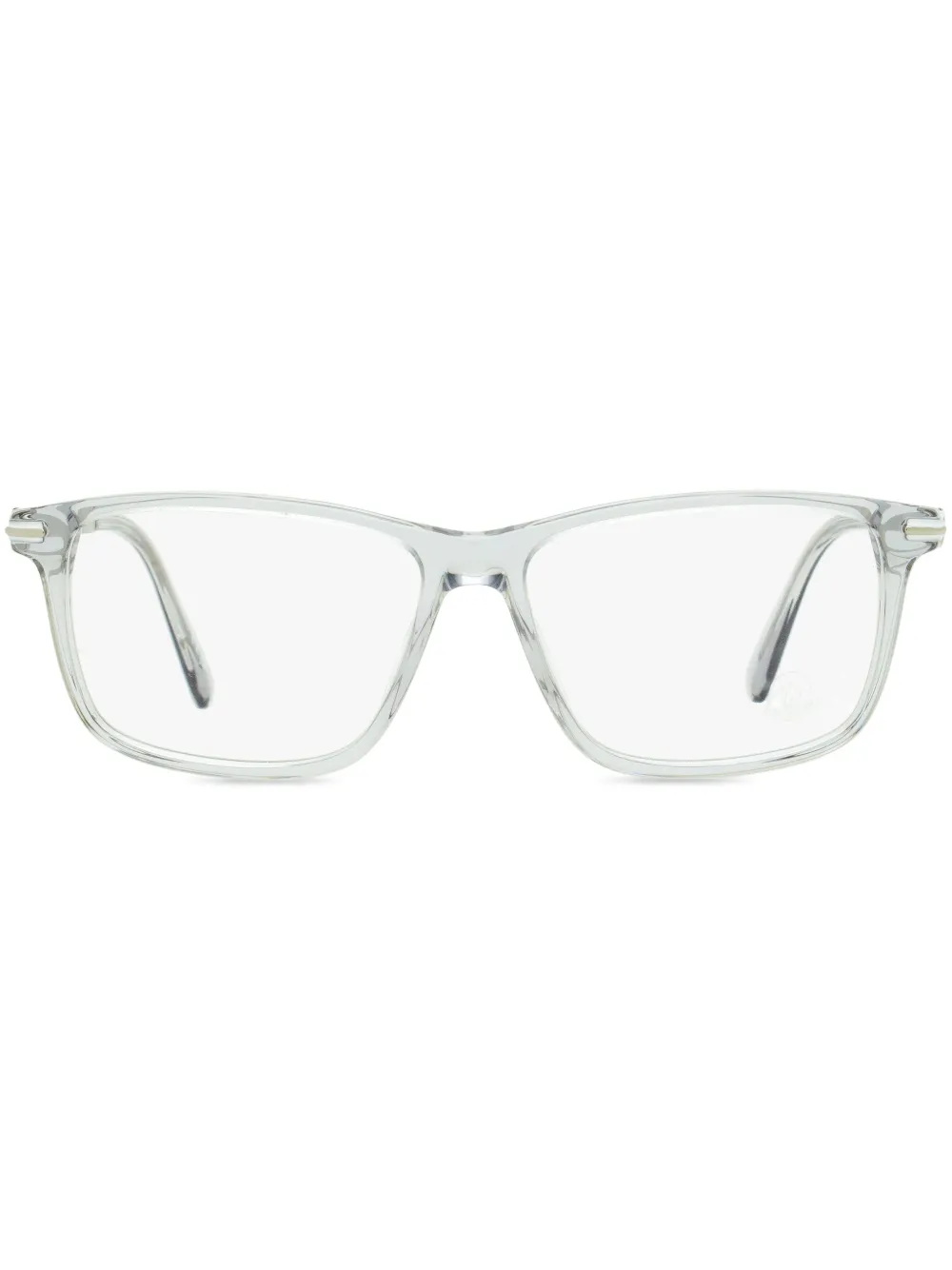 Moncler Eyewear ML5205F rectangle-frame glasses | Grey | Image 1