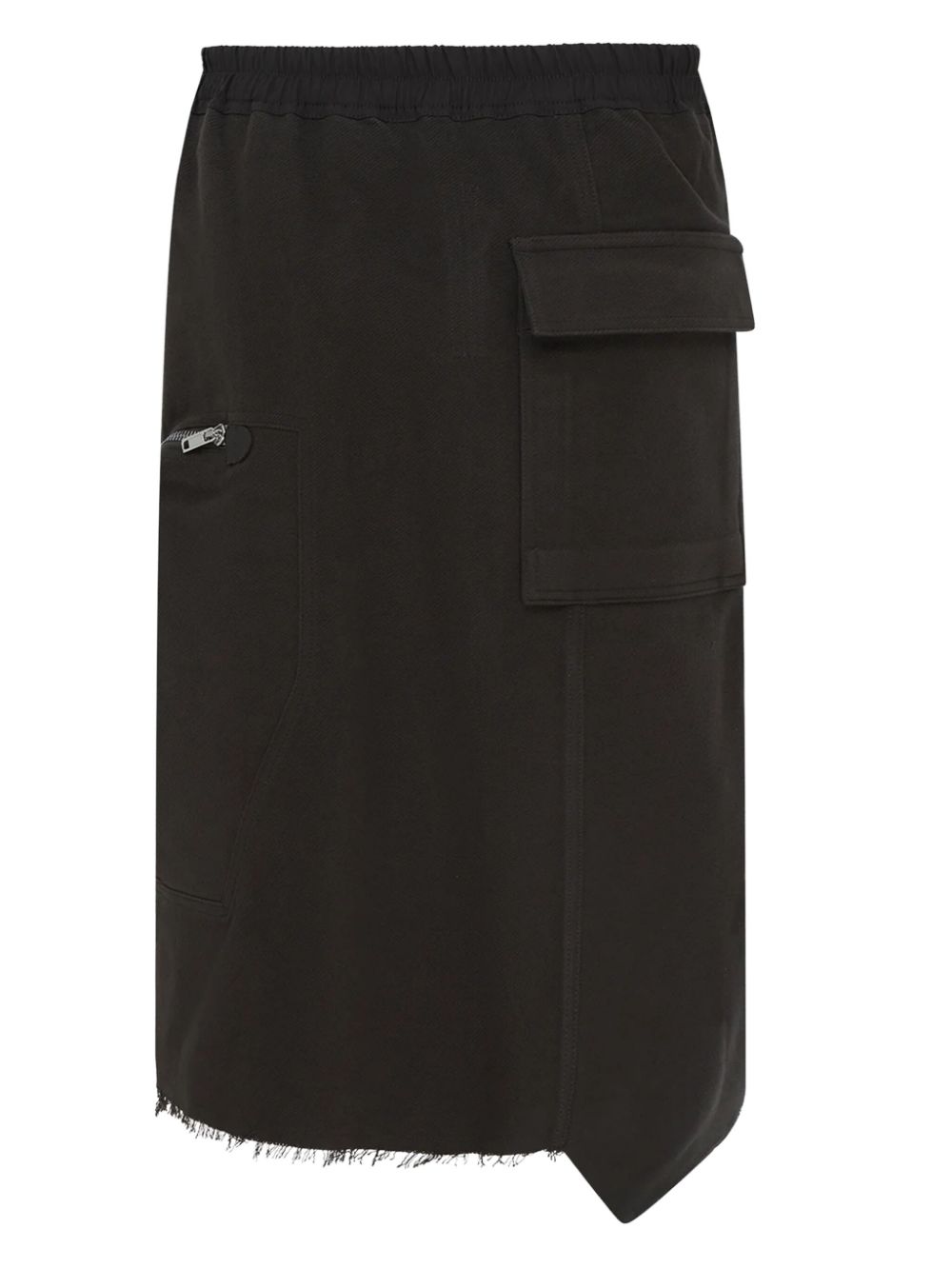 Shop Rick Owens Dracca Skirt In Black