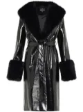 Unreal Fur Libertango coat - Black