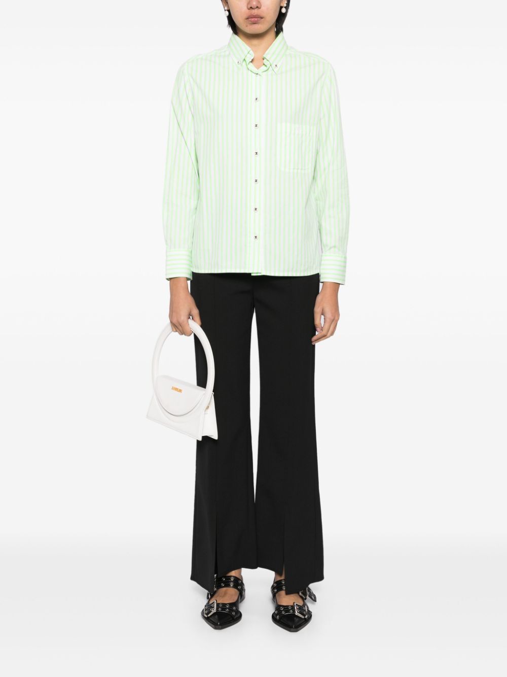 Cheap HOT SALE CHANEL 1990-2000 striped shirt Women