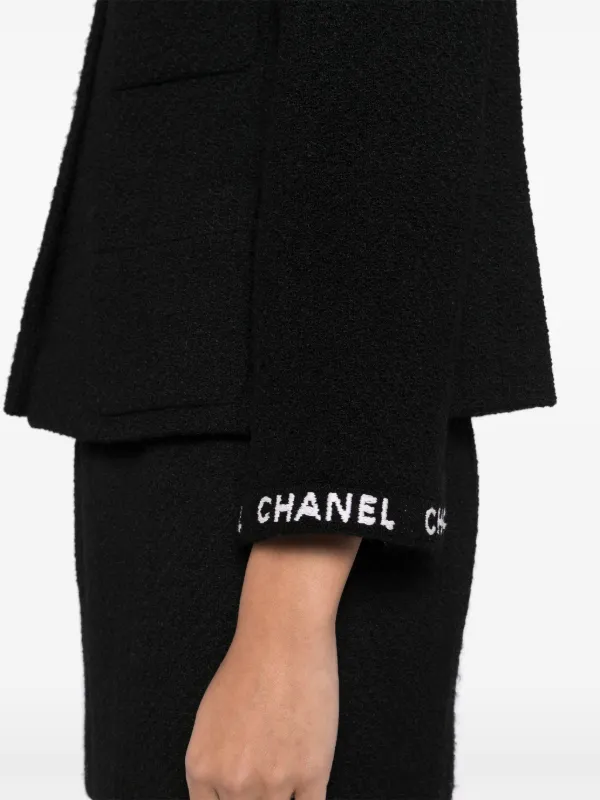 CHANEL Pre-Owned 1995 スカートスーツ | ブラック | FARFETCH JP