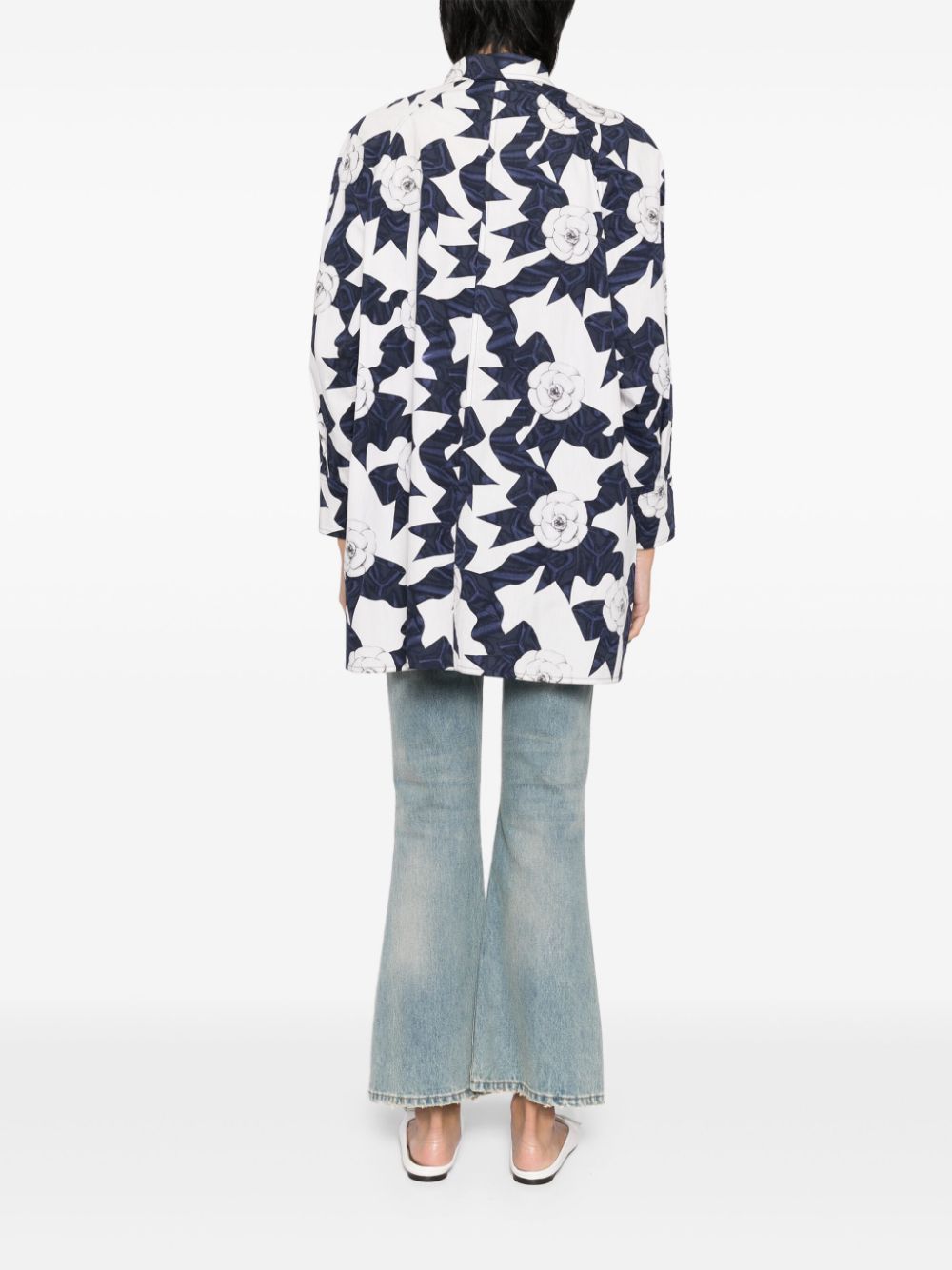 CHANEL 1990-2000 graphic-print shirt Women