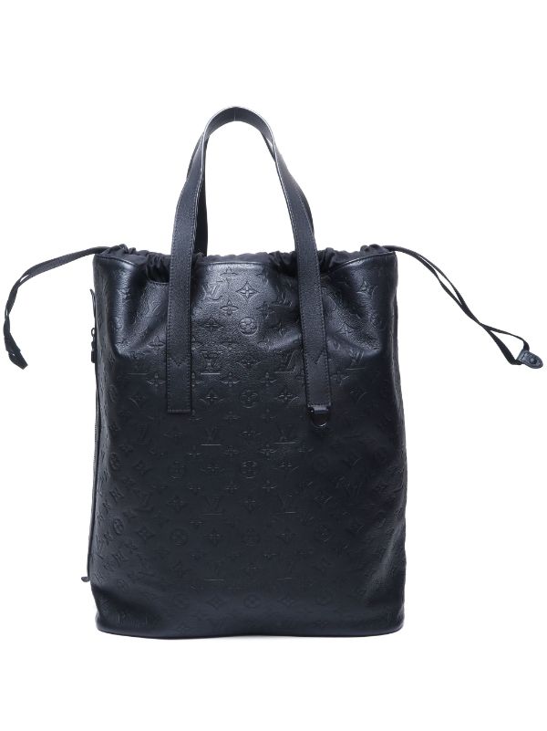 Louis vuitton black tote bag hotsell