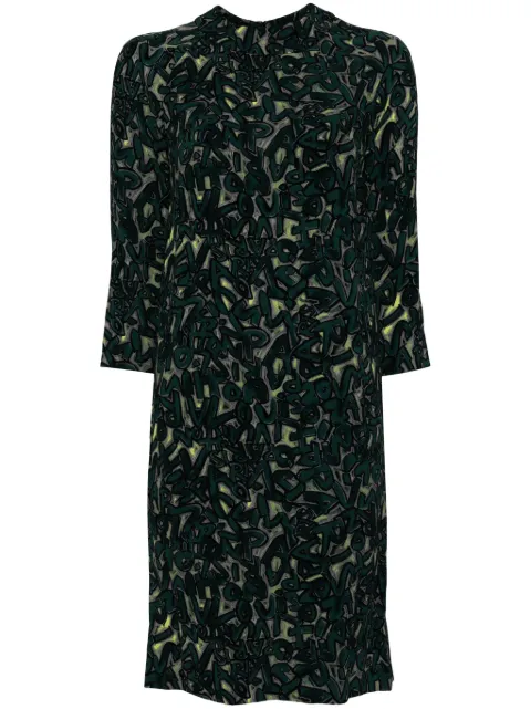 Louis Vuitton Pre-Owned 1990-2000s graffiti dress