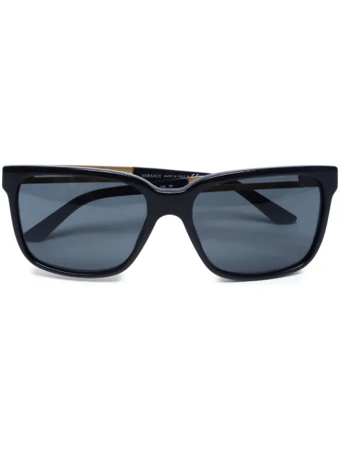 Versace Pre-Owned rectangle-frame sunglasses