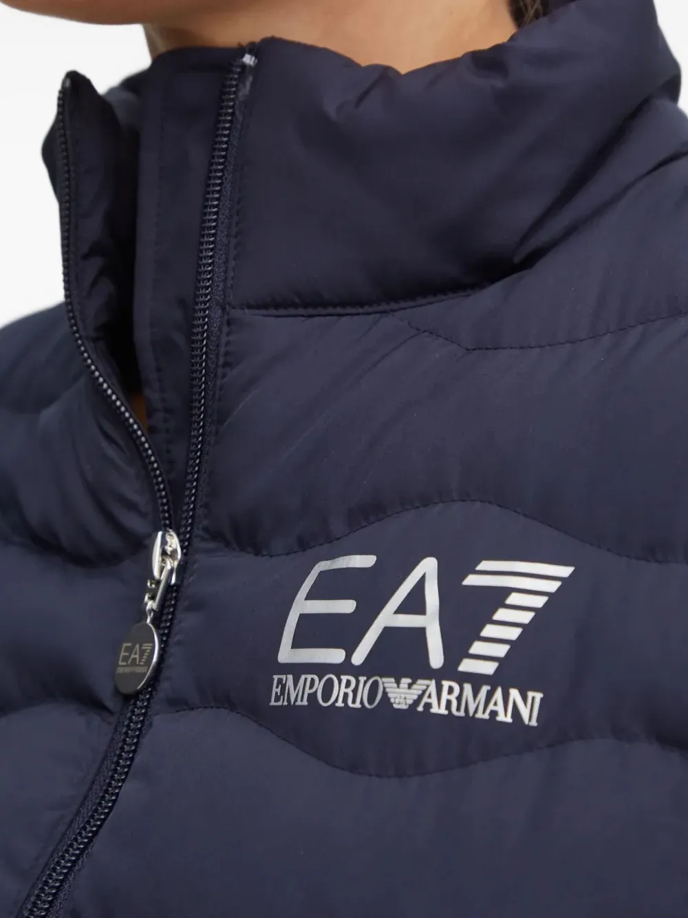EMPORIO ARMANI EA7ジップアップジャケット Ea7 Emporio Armani zip-up Jacket | Blue | FARFETCH
