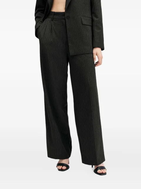 AllSaints Averie pinstripe pleated trousers