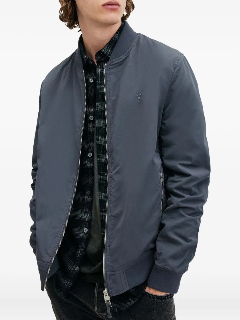 AllSaints ボンバージャケット - ブルー AllSaints ボンバージャケット - ブルー