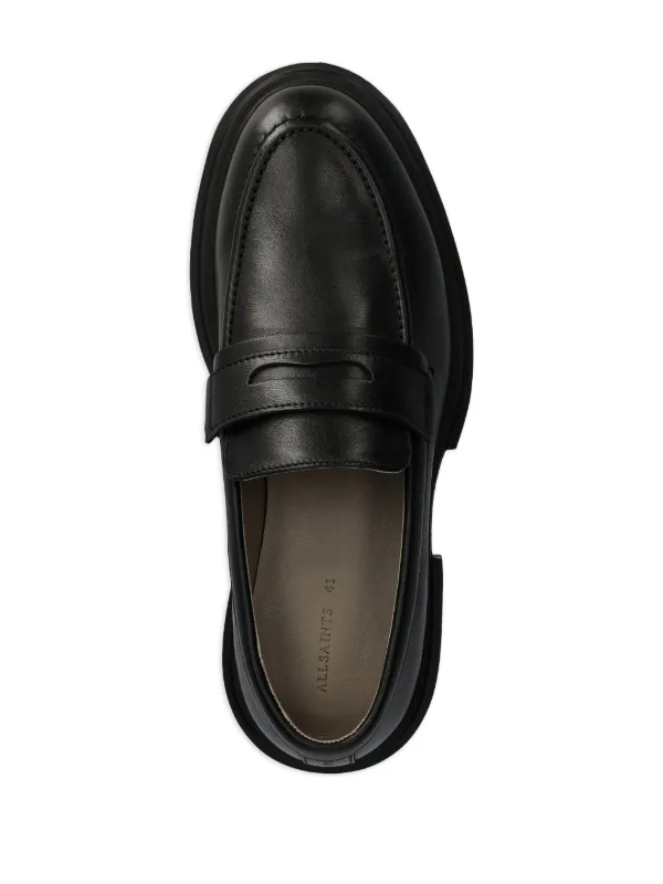 AllSaints Vinni Loafers | Black | FARFETCH