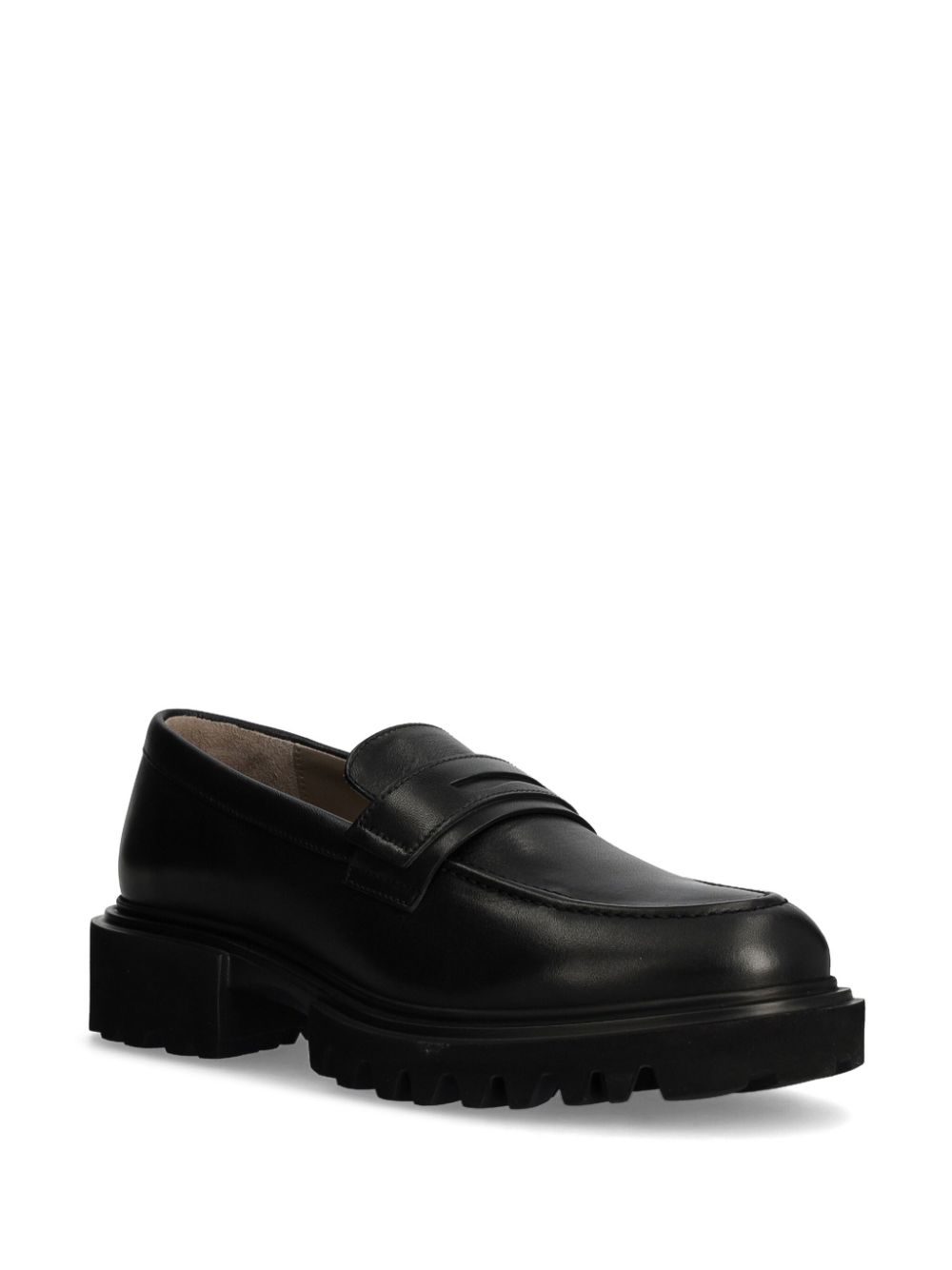 AllSaints Vinni loafers - Zwart