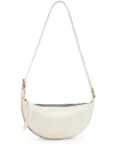 AllSaints Half Moon cross body bag - White