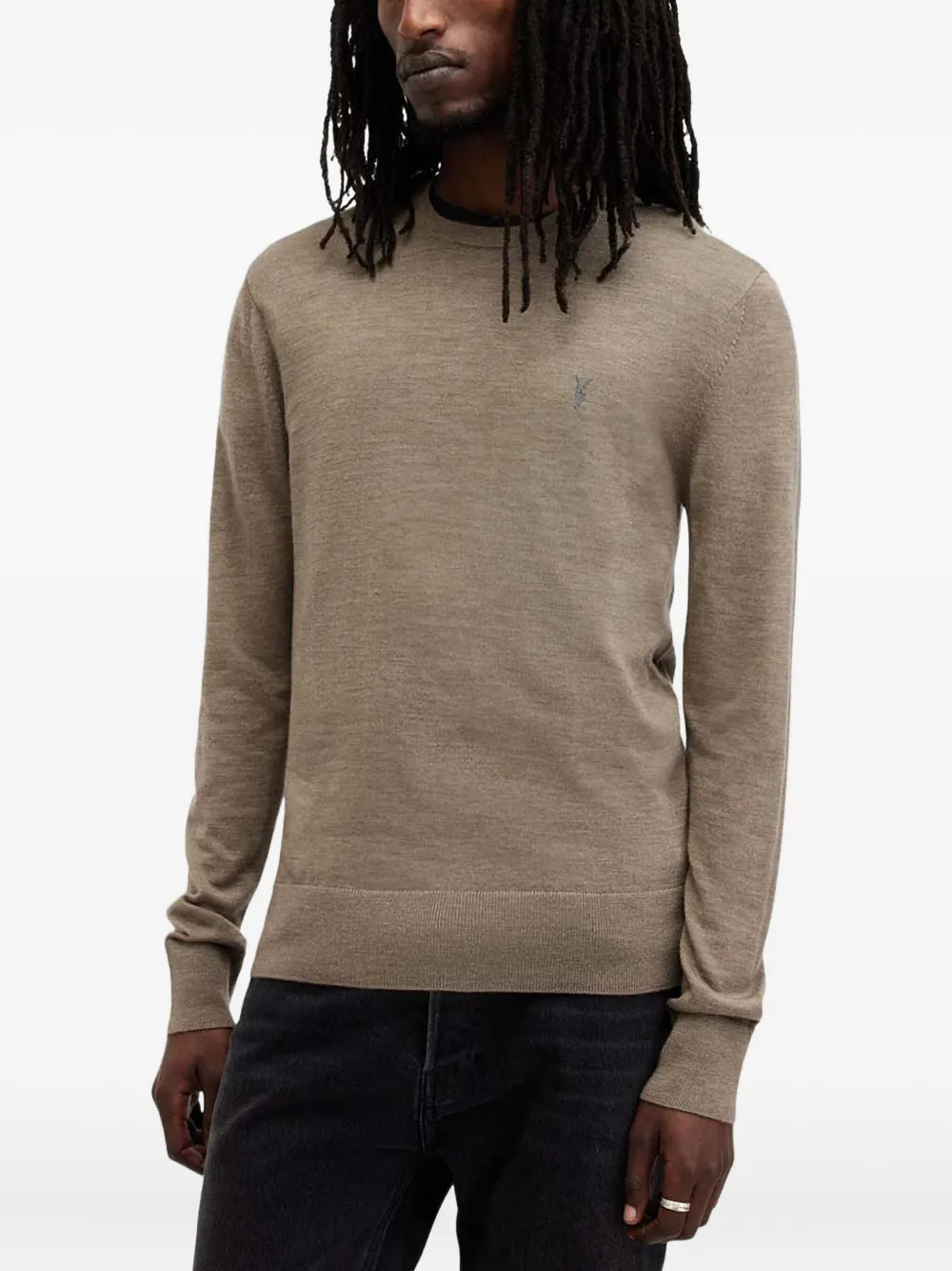 AllSaints Mode クルーネック セーター - ニュートラル AllSaints Mode クルーネック セーター - ニュートラル