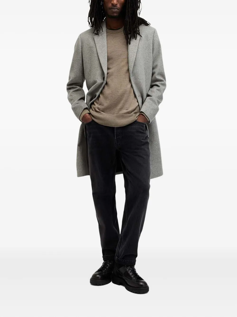 AllSaints Mode crew-neck sweater - Beige