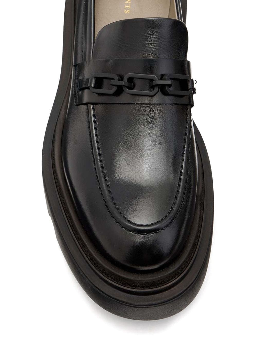 Shop Allsaints Alexia Loafers In Schwarz