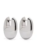 Tom Wood medium Pebble earrings - Silver