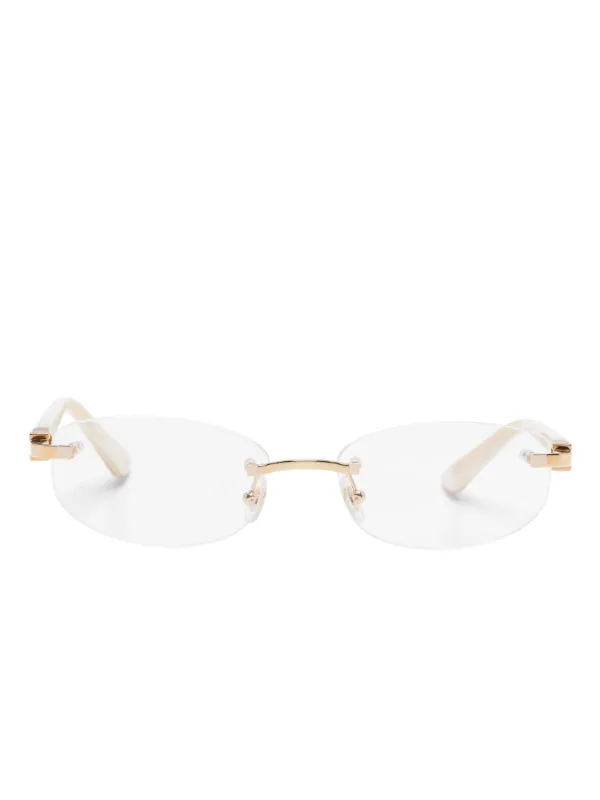 Cartier Eyewear Signature C De Cartier Sunglasses FARFETCH NO