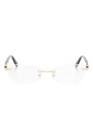 Cartier Eyewear C ドゥ カルティエ サングラス | レッド | FARFETCH JP